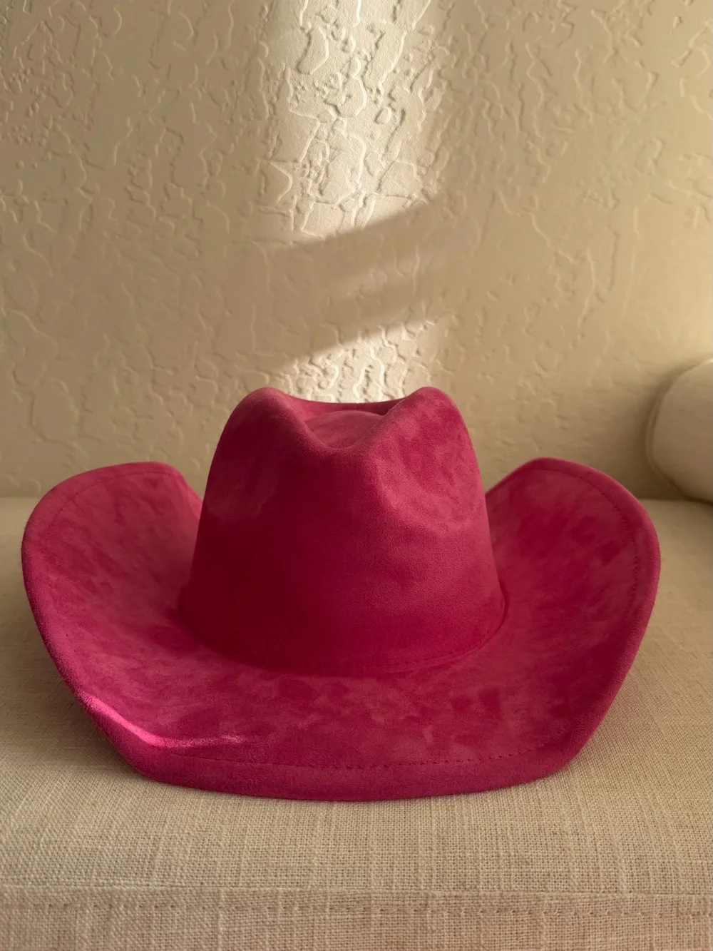 Handmade vibrant pink